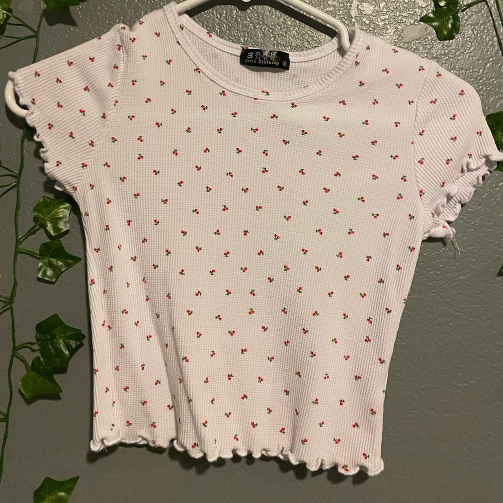 White Crop Top